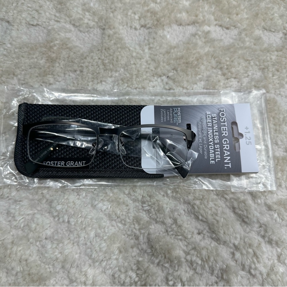 Foster Grant +1.25 Reading Glasses
